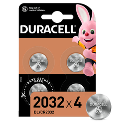 Акумулятори і батарейки - ​Батарейки літієві Duracell 3V 2032 (5000394071780)