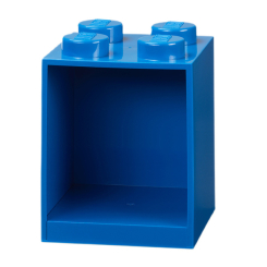 Боксы для игрушек - Полка-кирпичик LEGO Lifestyle 4 синяя (41141731)