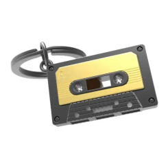 Брелоки - Брелок Metalmorphose Audio tape K7 vintage (8000020290988)