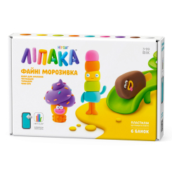 Набори для ліплення - Набір пластиліну Ліпака Файні морозивка: Тепльодик, Торнадик, Чоко Бро (60056-UA01) Набори для ліплення - Набір пластиліну Ліпака Файні морозивка: Тепльодик, Торнадик, Чоко Бро (60056-UA01)