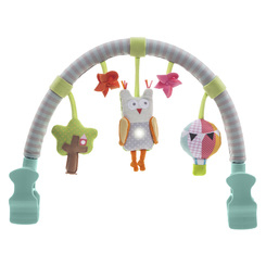 Підвіски, мобілі - Музична дуга для коляски Taf Toys Лісова сова зі звуком та світлом (11875)
