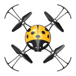 Радиоуправляемые модели - Квадрокоптер игрушечный Syma Х27 радиоуправляемый желтый (X27/X27-1)