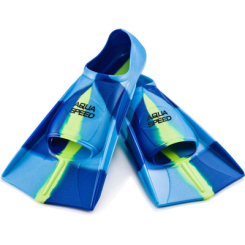 Для пляжу і плавання - Ласти Aqua Speed Training Fins 7939 (137-82) 31/32 (21-21.5 см) Синьо-блакитно-жовті (5908217679390) (5.90821767939E+12)