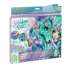 Товары для рисования - Набор для творчества Nebulous stars Скетчбук Легенда об Ариазе (11372)