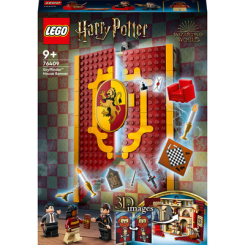 Конструктори LEGO - Конструктор LEGO Harry Potter Прапор гуртожитку Ґрифіндор (76409)