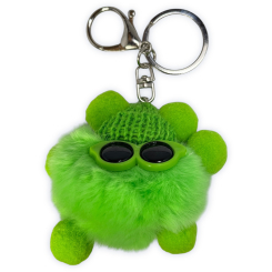 Брелоки - Брелок Тискуни салатовий 8 см (MYK002)