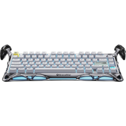 Клавиатура и мыши - Клавиатура GravaStar Mercury K1 Pro 80keys Kailh Speedy Mint EN/RUS BT/WL/USB серый (GSK1PRO_GRY)