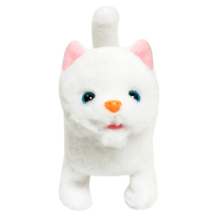 М'які тварини - Інтерактивна іграшка Maya toys Мій улюбленець Кошеня біле (MC-1054/2)