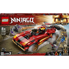 Конструкторы LEGO - Конструктор LEGO Ninjago Преследователь ниндзя X-1 (71737)