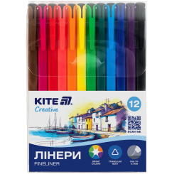 Канцтовары - Линеры Kite Creative 12 цветов (K-1164)