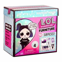 Ляльки - Набір-сюрприз LOL Surprise Furniture Спальня Леді-Сутінки (572640)