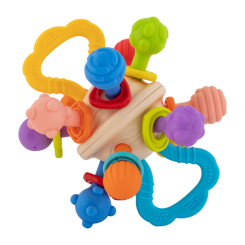 Розвивальні іграшки - Розвивальна іграшка Baby Team Сенсорний м'ячик (8451)