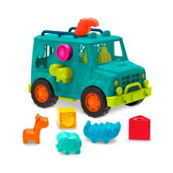 Розвивальні іграшки - Сортер Battat Вантажівка сафарі (BX2024Z)
