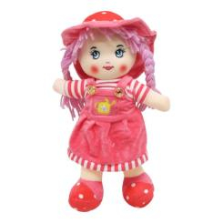 Куклы - Мягкая кукла Маринка в персиковом 32 см MIC (M14098) (223415)