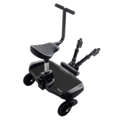 Коляски - Подножка для второго ребенка Bumprider с сиденьем черная (51291-4004)