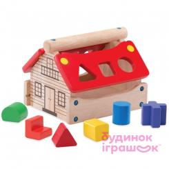 Розвивальні іграшки - Сортер Wonderworld Поштовий будиночок (WW-1161)