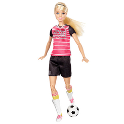 Модельные куклы - Кукла Спортсменка Soccer Player Barbie Я могу быть (DVF68/DVF69)