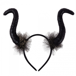 Аксессуары для праздников - Обруч Yes! Fun Хэллоуин Рога Малефисенты (974514) Аксессуары для праздников - Обруч Yes! Fun Хэллоуин Рога Малефисенты (974514)