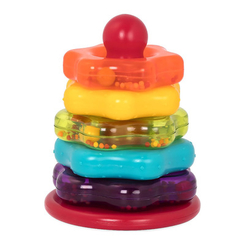 Развивающие игрушки - Развивающая игрушка Battat Цветная пирамидка (BT2579Z)