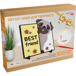 Набори для творчості - 3D картина Rosa Talent Best friend 19 х 19 см (N0003562)