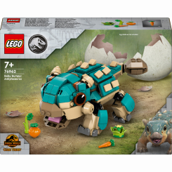Конструкторы LEGO - Конструктор LEGO Jurassic World Малыш Бампи: Анкилозавр (76962) Конструкторы LEGO - Конструктор LEGO Jurassic World Малыш Бампи: Анкилозавр (76962)