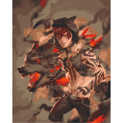 Товари для малювання - Картина за номерами Art Craft Вовча сила​ 40 х 50 см (10315-AC)