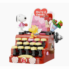 Конструктори з унікальними деталями - Конструктор Pantasy Snoopy Друкарська машинка 332 елементи (86913)