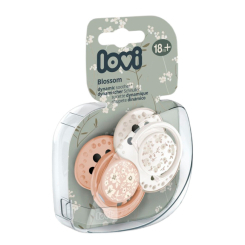 Товары по уходу - Пустышка Lovi силиконовая динамическая Blossom (22/923girl)