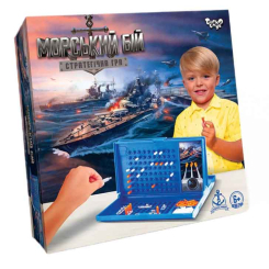 Настільні ігри - Настільна гра Danko toys Морський бій (G-MB-01U)