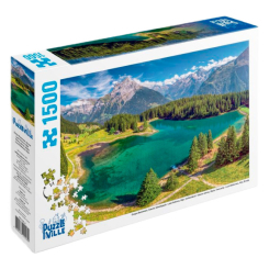 Пазли - Пазл Puzzleville Озеро Валензее та Альпи 1500 елементів (PZL1500_8) Пазли - Пазл Puzzleville Озеро Валензее та Альпи 1500 елементів (PZL1500_8)