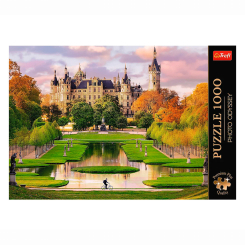 Пазли - Пазл Trefl Premium Plus Шверінський замок Німеччина 1000 елементів (10814)