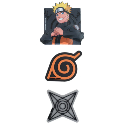 Бижутерия и аксессуары - Набор бейджей на липучке Kite Naruto Shippuden 3 шт (NR25-3012)