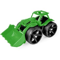 Машинки для малышей - Бульдозер Wader Maximus зеленый (64510)