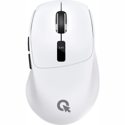 Клавіатура і миші - Мишка OfficePro Silent Click Wireless White (M398W)