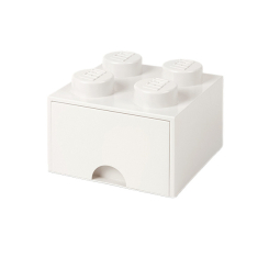 Бокси для іграшок - Висувний ящик для зберігання LEGO Lifestyle Цеглинка 4 білий (40051735) Бокси для іграшок - Висувний ящик для зберігання LEGO Lifestyle Цеглинка 4 білий (40051735)