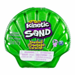 Антистресс игрушки - Кинетический песок Kinetic Sand Зеленая раковина (71482G)