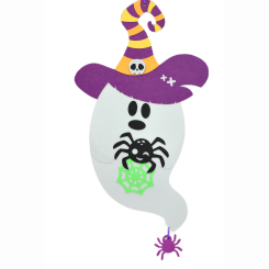 Аксесуари для свят - Декор Apli Krapli Привид з павуком (ХН-45) Аксесуари для свят - Декор Apli Krapli Привид з павуком (ХН-45)