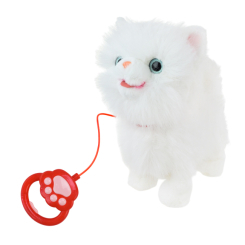 Мягкие животные - Интерактивная игрушка Кращий друг Котенок белый (BF2501/1) Мягкие животные - Интерактивная игрушка Кращий друг Котенок белый (BF2501/1)