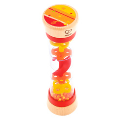 Брязкальця, прорізувачі - Розвивальна іграшка Hape Музика Дощу червона (E0327)