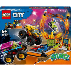 Конструкторы LEGO - Конструктор LEGO City Stuntz Арена для шоу каскадёров (60295)