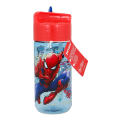 Ланч-бокси, пляшки для води - Пляшка для води Stor Spiderman Графіті 430 мл трітанова (Stor-37936)