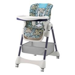 Товары по уходу - Детский стульчик для кормления складной Bestbaby BS-806 Graffiti (11098-63098)