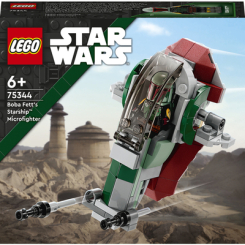 Конструкторы LEGO - Конструктор LEGO Star Wars Микроистребитель звездолет Боба Фетта (75344)