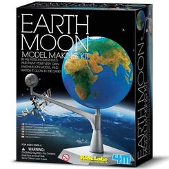 Обучающие игрушки - Набор для исследований 4M KidzLabs Модель Земля-Луна (00-03241)