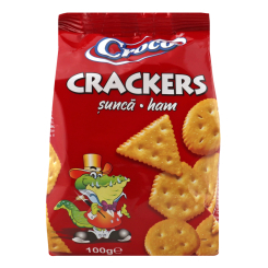 Солодощі - Крекер Сroco Crackers з шинкою (5941194000740) Солодощі - Крекер Сroco Crackers з шинкою (5941194000740)