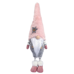Персонажі мультфільмів - ​​М'яка іграшка Novogod'ko Гном у рожевому ковпаку 45 см (974632)