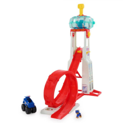 Автотреки - Ігровий набір Paw Patrol Rescue Wheels Мегарятувальна станція з треком (SM97220/6069672)