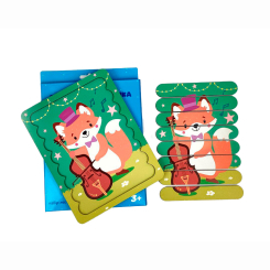 Розвивальні іграшки - Сортер Apli Krapli Музиканти Лисеня (4820198701604)