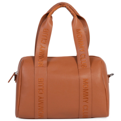 Рюкзаки и сумки - Сумка Childhome Mommy club Signature vegan leather brown (CWMCSLBR)