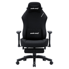 Меблі для геймерів - Крісло ігрове Anda seat Luna Pro Size L Black Fabric (AD18T-44-B-F)